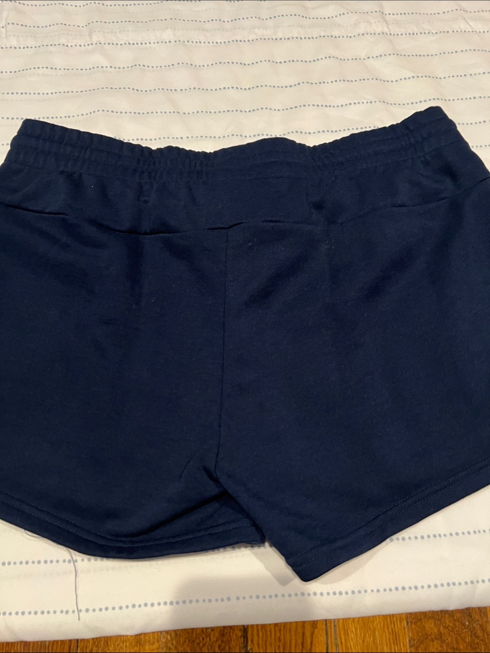adidas Navy Shorts with USA Gradient Logo - Picture 4 of 4